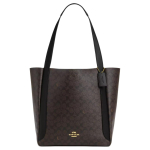 Coach Hadley 31 Prinditud logoga kunstnahast kott Naiste kott P&auml;hklipuu Must CV997-IMXAQ Basic Set (Bag+Dust Bag) gray