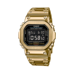 CASIO Unisex G-SQUAD Seeria Must Kell DW-5600UE-1(Watch4--) Reverse Gold Steel Band black