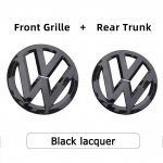 VW VOLKSWAGENi Uue Auto Embleemi Eesmise iluv&otilde;re Tagumise pagasiruumi kaane Kleebise M&auml;rgi Decals For VW Polo Golf MK6 MK7 MK8 Passat B6 B7 B8 T 2021-24 MK8 must