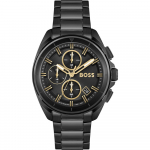 BOSS Volane Must Metall Meeste Kvartsikell 1513950 must