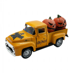 Halloweeni veoautomudel, Halloweeni lauale kaunistus, loominguline automudel, k&otilde;rvits oranž