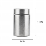 200ml puhtast titaanist termokruus mini kahekihiline vaakumisolatsiooniga antibakteriaalne kerge tasku linnupesa joogiklaas 200ml