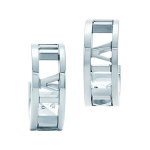 Tiffany & Co. Atlas&reg; Seeria Rooma Numbriga &Otilde;&otilde;nsad 925 H&otilde;bedast N&ouml;&ouml;pk&otilde;rvar&otilde;ngad Unisex k&otilde;rvar&otilde;ngad 30419324 Box