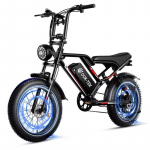 EBike S8 1000W harjadeta mootor 48V17.5AH aku 7-k&auml;iguline ketaspidur, maastikuratas k&otilde;ikidel maastikel elektriline jalgratas propageerib v&auml;hese CO2 heitega elustiili 1000W 48V 17.5AH must