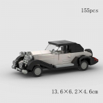 MOC Vana Auto vintage Klassikaline veteran S&otilde;iduk Loov Mudeli Ehitusplokk V&otilde;idus&otilde;idu Telliskivi M&auml;nguasi J&otilde;ulukink Linn Tehniline