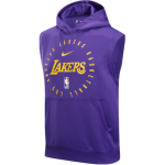 Nike Dri-Fit Nba Spotlight Los Angeles Lakers Kapuutsiga L&otilde;tv Varrukateta Huppar Meeste Hupparid Lilla Amarillo-Kollane HJ9174-504 2XL