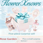 Flower Knows Bonnie Gardeni Roosiv&auml;ljak Piiratud Kosmeetikakomplekt Rose Garden white