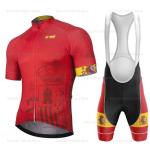 2026 Hispaania Meeste Meeskonna Jalgrattas&auml;rgi Komplekt Suvine MTB Rattariiete &Uuml;likond Maillot Ropa Ciclismo Hombre Jalgrattaspordi R&otilde;ivaste Komplekt XXL