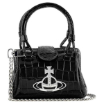 VIVIENNE WESTWOOD Pamela Saturni logo magnetilise pandlaga miniristkeha &otilde;lakott Naiste kotid Must 4201007402094N201 Basic Set (Bag+Dust Bag)