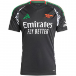 Adidas Arsenal AEROREADY 24/25 V&otilde;&otilde;rsil Labrum London V-kaelusega Kapuutsiga L&uuml;hikeste Varrukatega Jalgpallis&auml;rk Meestele - Must S