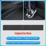 Tesla Model 3 Highland 2025 Launch jaoks ABS Eesmised Tagumised Uksepakud Kaitse L&auml;vepakk Ribad L&ouml;&ouml;givastane Kaitsepaneel Veekindel Matt For Model 3 2025