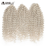 &Scaron;ikk S&uuml;nteetiline Punumiseks Juuksepikendused S&uuml;gav Keerd Krussis 24 tolli/60 cm Punutisjuuksed Ombre Hele Kuldne Pruun Keerd Heegeldamiseks Juuksed (as the picture,24inches-60cm) black