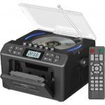CD-m&auml;ngijaga boombox, CD-kassettm&auml;ngija AM/FM-raadio, LED-&uuml;mbritsev valgustus, 15H pika t&ouml;&ouml;ajaga, kahe k&otilde;lariga stereo, unetaimer, USB/TF/AUX/pult