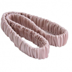22mm Siidist Peapael 2cm 100% Puhas Mooruspuu Siid Elastne Spa Jooga Spordiks Libisemiskindel Siidist Juuksepael roosa