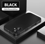 Objektiivi kaitse Kriimustusvastane Telefonikate iPhone 16 15 14 13 Pro Maxile Magnetiline &Uuml;li&otilde;huke Luksuslik Mobiiltelefoni Kest Opp Bag&for iPhone 16 Pro Max must