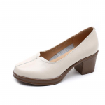 Ehtsad Nahast Kingad Paksude K&otilde;rgete Kontsadega &Uuml;hed Kingad &Uuml;mar Nina Retro Slip-on T&ouml;&ouml;kingad Mugavus Pehme Tald Lehma Nahast Naiste Kingad 35