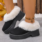 Uued Platvormkingad Lumekingad Naistele Puuvillased Kingad 2025 Trend Br&auml;nd Mood Ankelkingad Talvised Soojad L&uuml;hike Pl&uuml;&uuml;s Zapatos Mujer 36 must