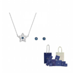 Swarovski Stella Kristall Ripatsiga Kaelakee F-Original Brand Box And Bag h&otilde;be