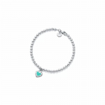 TIFFANY &CO Return to Series Lihtne Moodne Isikup&auml;rane 925 H&otilde;bedast K&auml;ev&otilde;ru Naiste Stiil GRP09904-H&otilde;be M h&otilde;be