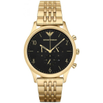 Emporio Armani AR1893 Beta Meeste Kuldne Kronograafkell 44mm kuld