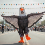 T&auml;ispuhutav kost&uuml;&uuml;m, &otilde;huga t&auml;idetav t&auml;iskere riietus t&auml;iskasvanutele, esinejatele, Halloweeni, lava jaoks New Eagle gray
