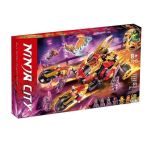 Ninjago Kai kuldne r&uuml;nnakus&otilde;iduk Kristallkuninga ehitusklotside m&auml;nguasjakomplekt