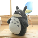 30/40/55/70cm - Totoro pehmem&auml;nguasi t&auml;idisloom nukk - Anime filmi tegelane naerab s&uuml;damest lootuslehega - Dekoratiivne Totoro 35cm-40cm