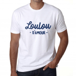 ULTRABASIC &ndash; Graphique Homme Loulou d amour T-s&auml;rk XS valge suitsuv&auml;rv