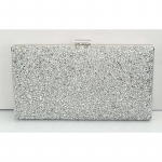 Naiste &otilde;htune sidurikott Teemantlitritega naiste kristallidega p&auml;ev, pulmade rahakott, pidulik, kahe ketikott