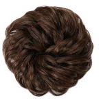 LISI HAIR Naiste mood lokkis Chignon s&uuml;nteetilisest kiust juuksepikendused mustad blondid pruunid juukseaksessuaarid sassis kuklid