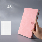 M&auml;rkmik A5/B5 paksendatud suur &uuml;lipaks ruudustik Ruudukujuline raamat V&otilde;rep&auml;evik Cuaderno m&auml;rkmikud Punktmaatriksm&auml;rkmiku p&auml;eviku ruudustikuraamat A5 roosa