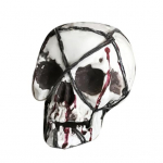 &Otilde;udne verine rauast moodne traati m&auml;hitud pidu Kodu Kolju luustik Kummitusmaja Halloweeni rekvisiidid valge