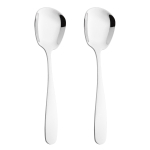 2tk 304 roostevabast terasest riisi serveerimislusikas Kuldne kandiline lusikas kulp magustoidu j&auml;&auml;tise laualusikas peorestorani k&ouml;&ouml;gin&otilde;ude jaoks Small h&otilde;be