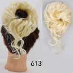 MERISIHAIR 16 Color Fashion Fhort s&uuml;nteetiline naiste keemilisest kiust juuksepikendus Messy Bun Stretch kuumakindel parukapikendus China