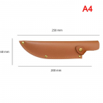 Noakate Chef Butcher K&ouml;&ouml;git&ouml;&ouml;riistad T&auml;ieliku k&auml;epidemega nahast noatupp 250mm