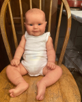 3D Paint Skin Silikoonist Reborn Baby 60 CM Veresoontega m&auml;ngunukk Art Bebe Elutruu k&auml;sit&ouml;&ouml;na valmistatud v&auml;ikelapse s&uuml;nnip&auml;evakingitus Finished doll