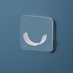 2tk/komplekt Tugev kardinapuu kronsteini hoidikud Isekleepuv varda toehoidja riided siini kronstein Vannitoa tarvikud 2pcs