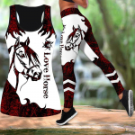 V&auml;rviline Horse Print joogariietus naistele Moodne 3D Prinditud Treening Retuusid Fitness Sport K&otilde;rge v&ouml;&ouml;kohaga vabaaja joogap&uuml;ksid naistele 2022 M punane