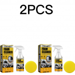 Yegbong 60 ml auto salongi vahupuhastusvedelik istme lae armatuurlauale pestav puhastusvaht 60ml+Sponge valge