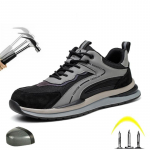 T&ouml;&ouml;kaitsejalatsid, seemisnahk, teraspea, purunemis-, torkekindlad, hingavad, deodorant, libisemisvastased kummitallad, t&ouml;&ouml;jalatsid 36 must