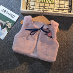 Baby Vest T&uuml;drukute karusnahast vest K&uuml;&uuml;liku kasukas 130cm lilla