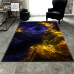 Galaxy 3D p&otilde;randamatt magamistuppa Universumi kosmose vaip Elutuba Suur flanell Pehme Noorte magamistoa vaip Pestav 160x200cm 1pcs