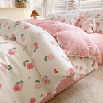 Kevadine voodipesukomplekt Mood lapsed, &uuml;heinimesevoodi, kaheinimesevoodi, Queen-size lame lina tekikate Padjap&uuml;&uuml;r Voodipesu Kodutekstiil Twin / Single 3pc