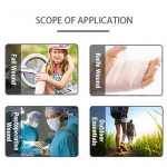 Valutu &otilde;mblusega liimhaava sulgemine haavaabi plaaster Fast Hemostatic Band