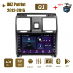 2 Din Androidi autoraadio multimeediumivideopleier UAZ Patriot 2012-2016 jaoks koos nupunupuga WiFi 1+16GB 1+16GB