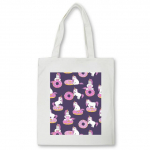 Dabbing Unicorn Panda anime Ostukott Teismeliste &otilde;pilaste korduvkasutatav l&otilde;uendist kott k&auml;ekott Naiste &otilde;lakott Bolsas 24*26cm