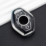 3 nupuga kaugjuhtimispuldi TPU v&otilde;tmekaitse puldi korpuse kate BMW 7. seeria X3 X5 Z3 Z4 3 5 E38 E39 E46 E83 M5 325i jaoks must