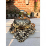 Antiikne messingist lauakell Nautical Calling Service Bell Home & Decorative Office