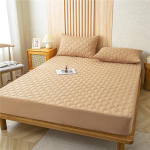 Veekindel kattemadrats Veekindel voodilina teppimine Paks madratsi kaitsekate Sisseehitatud voodilina &uuml;heinimesevoodi 150X200cm only a sheet