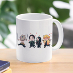 Anime Demon Slayer Kruus Kimetsu No Yaiba Kochou Shinobu Kamado Nezuko Cartoon kohvikruusi tassid 300ml 6